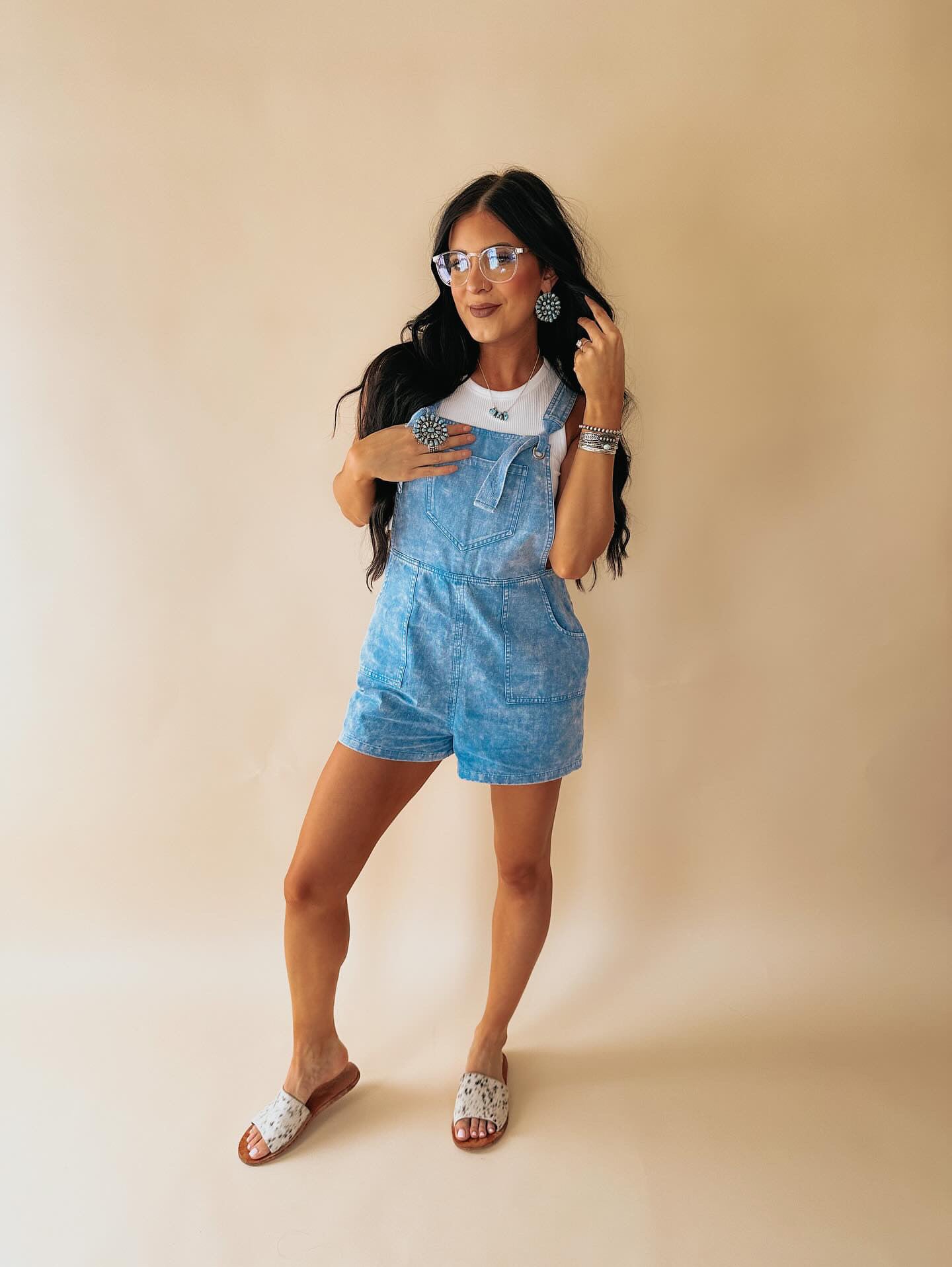 The Denim Romper