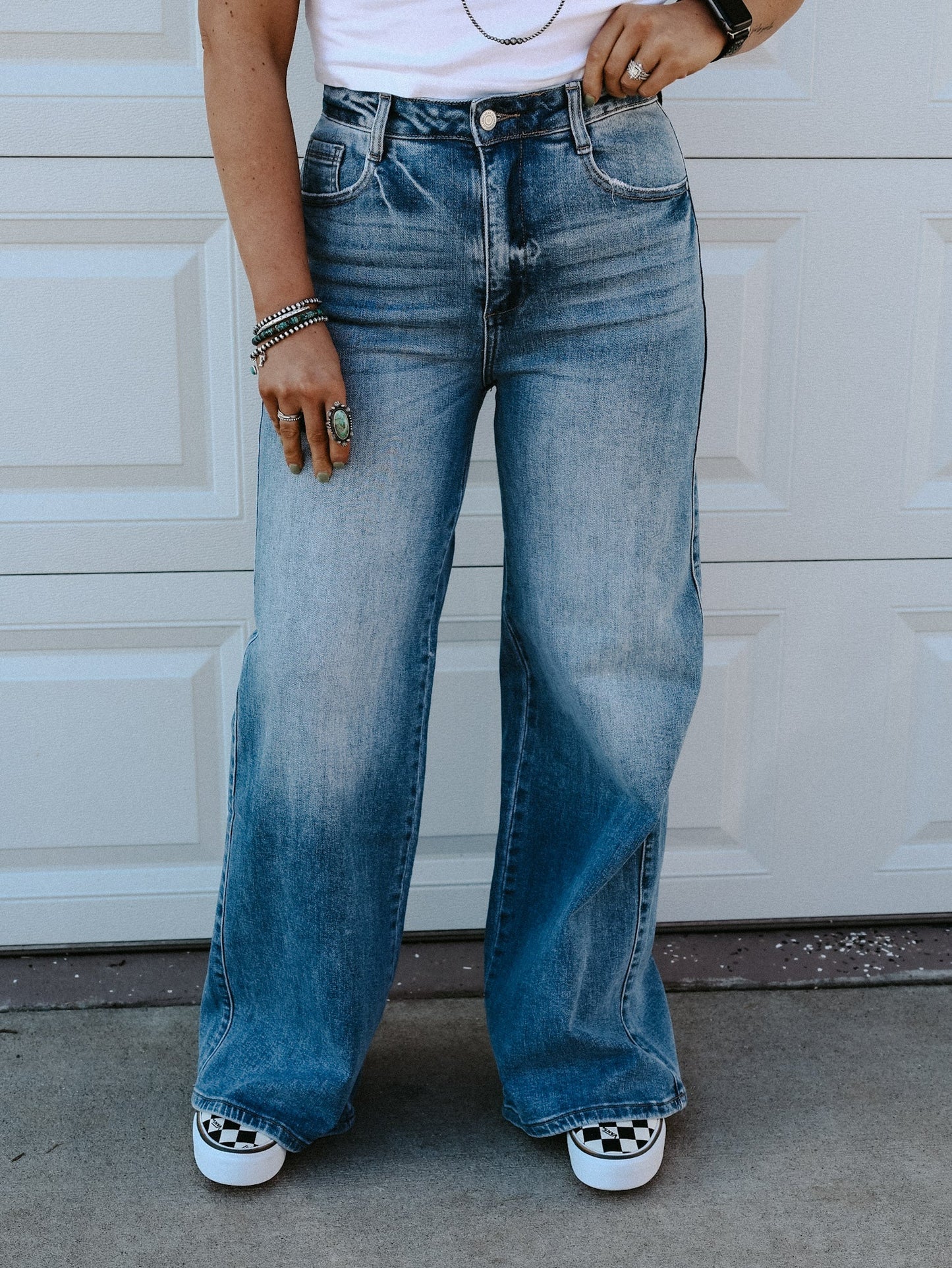 Hanker Down Wide Leg Jean