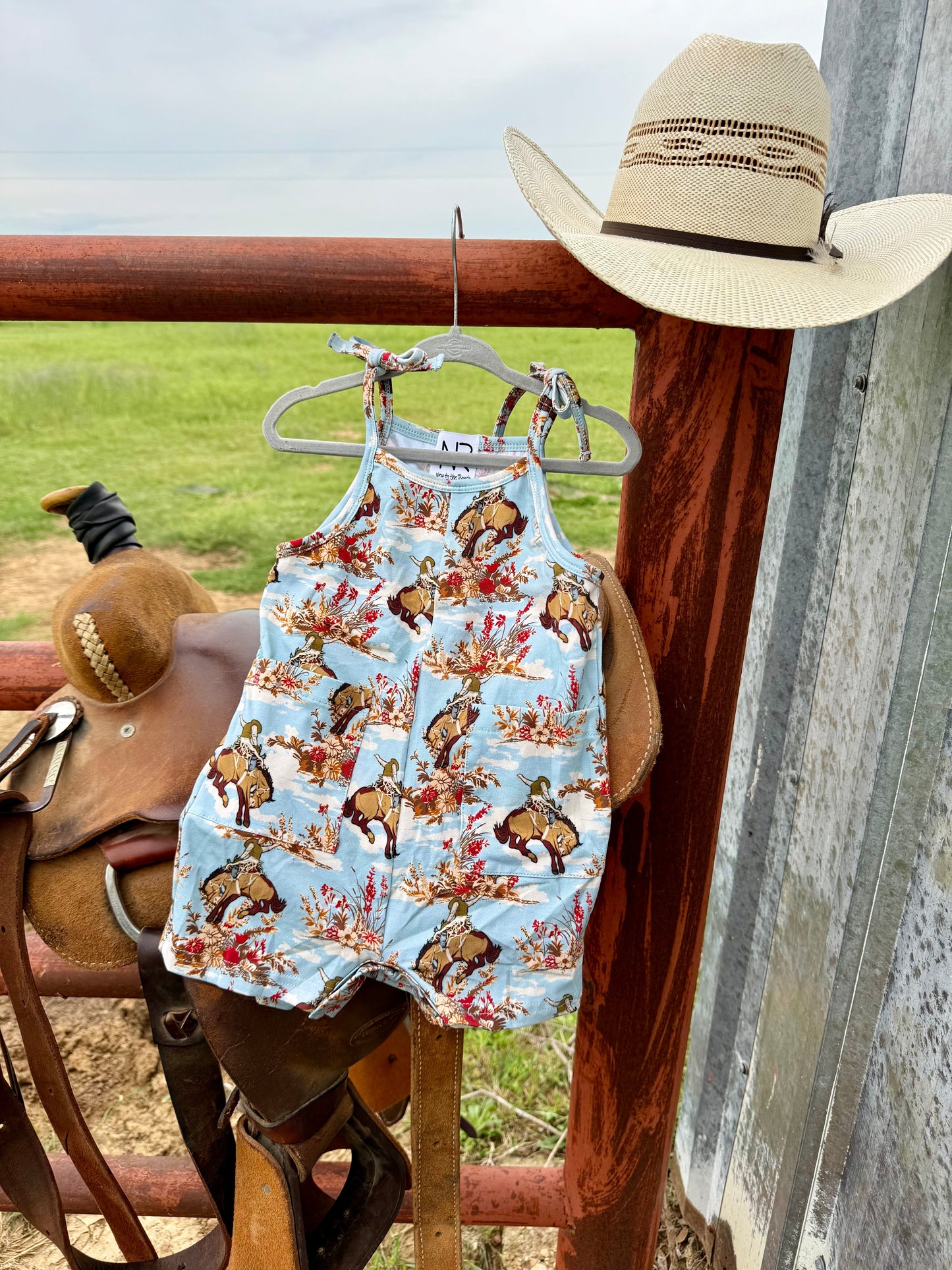 Broncy Skies Romper