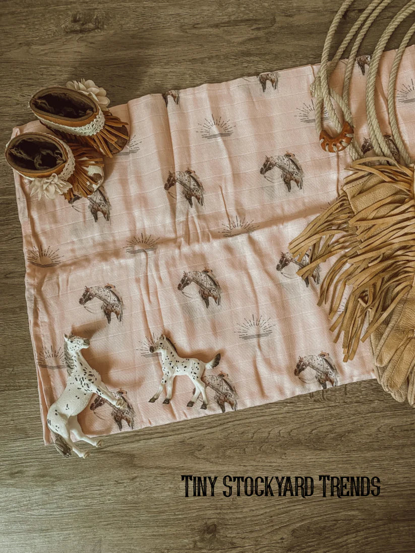 Appaloosa Sunset Swaddle