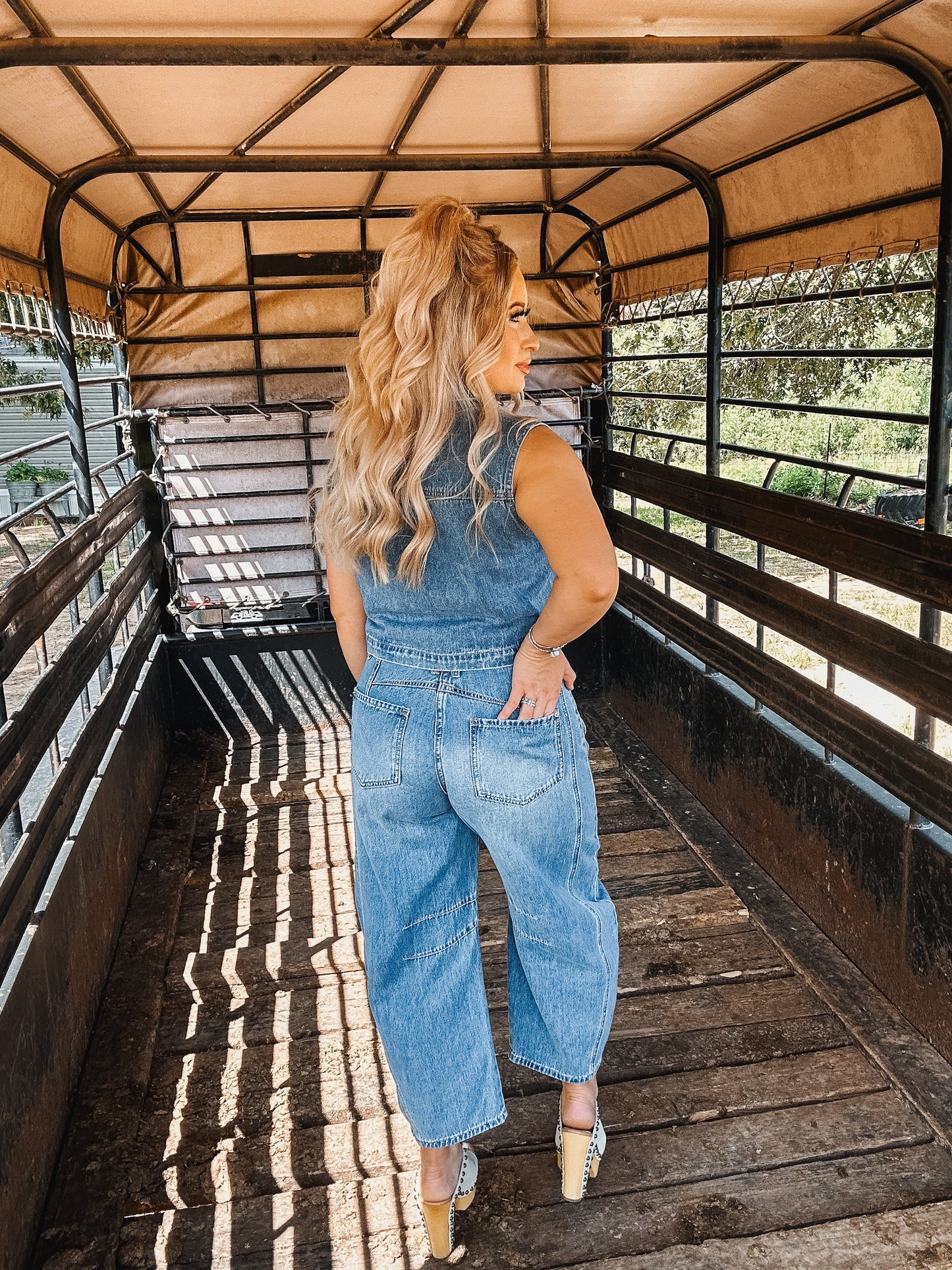 The Sway Denim Vest