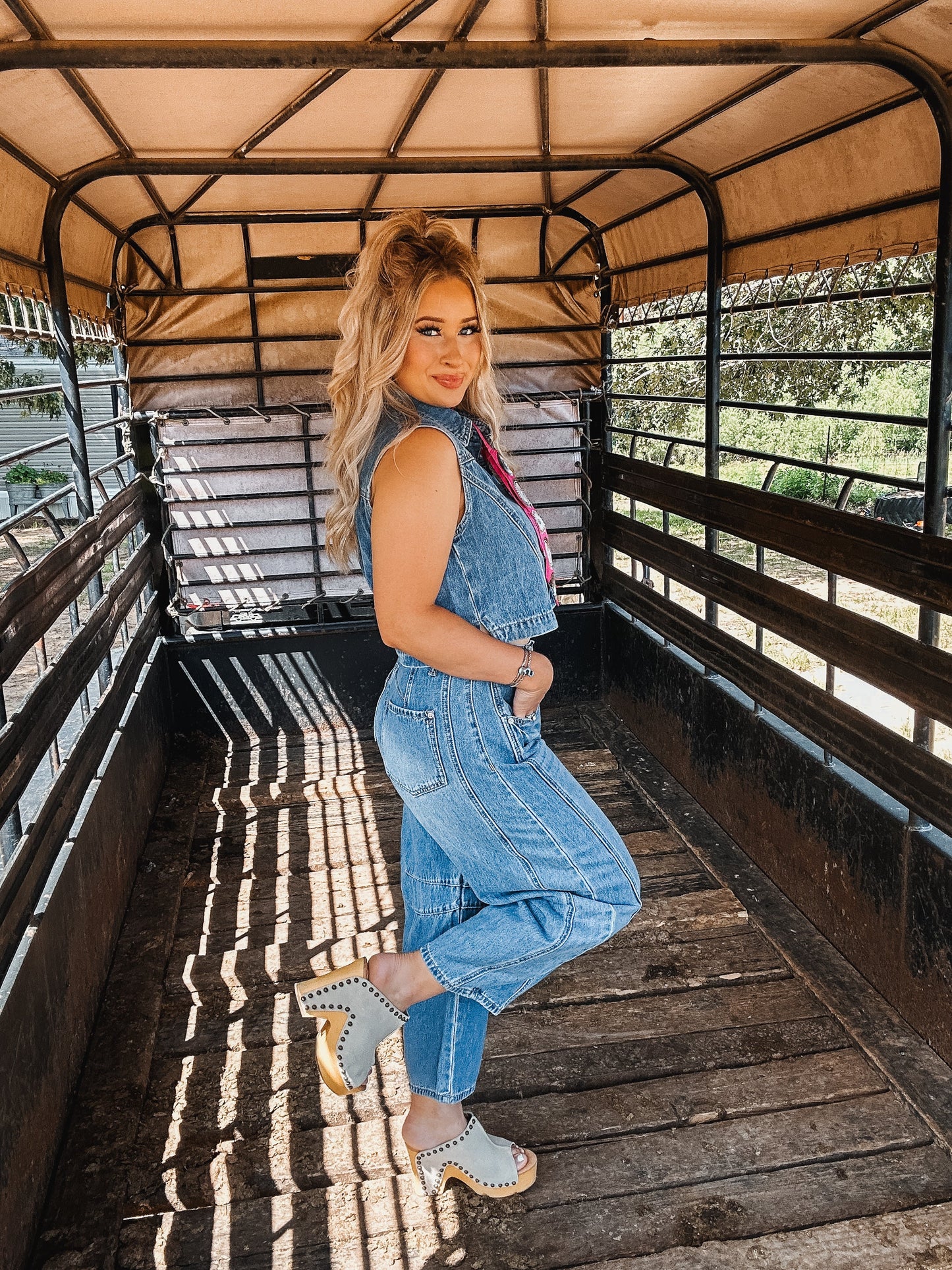 The Sway Denim Vest