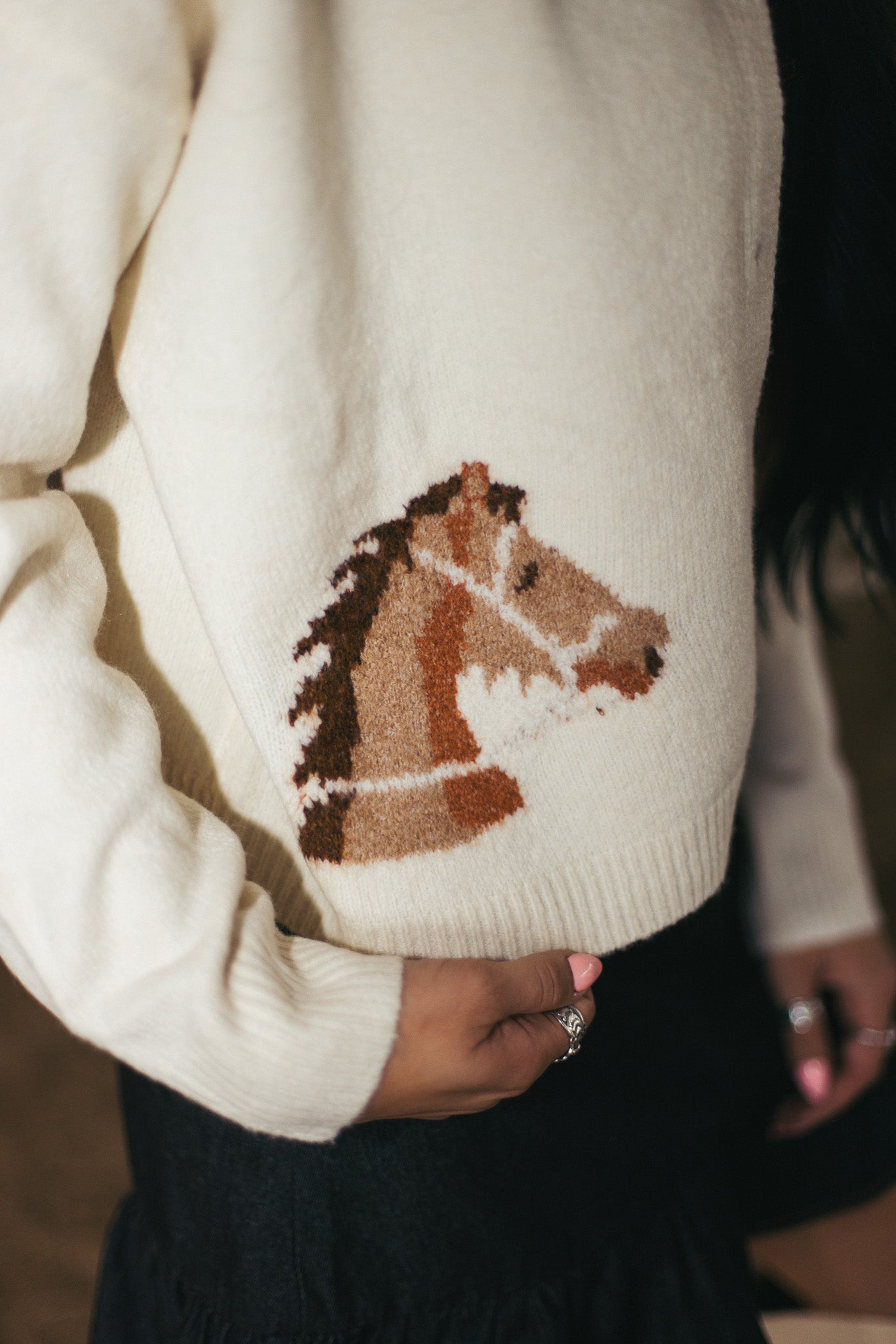 The Vintage Equestrian Cardigan