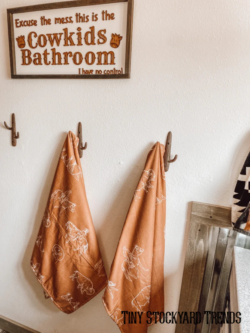 Cowboys & Indians Cowkid Towel