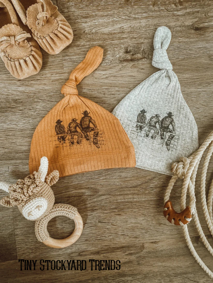 Counting Cows Knotted Beanie