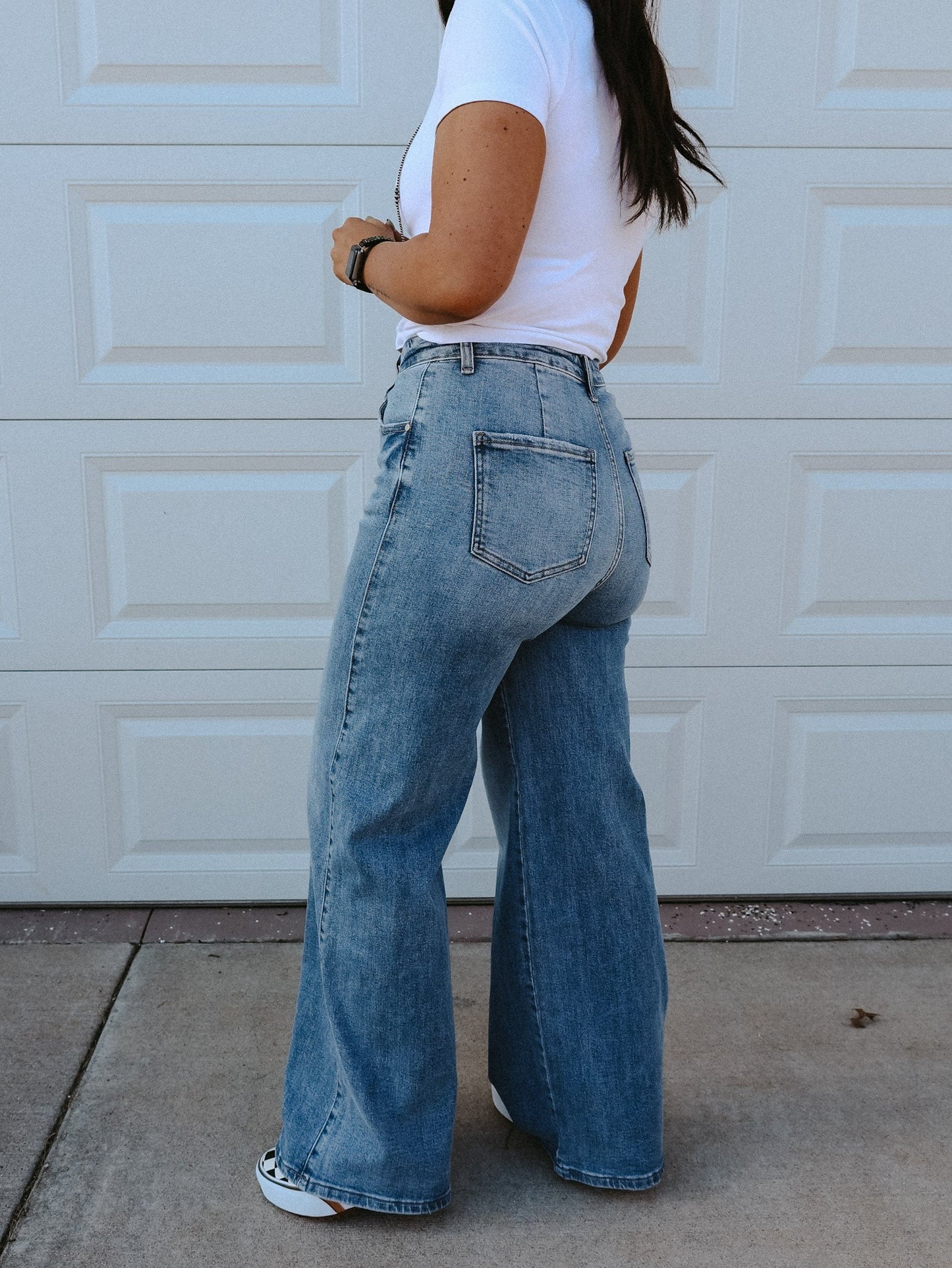Hanker Down Wide Leg Jean