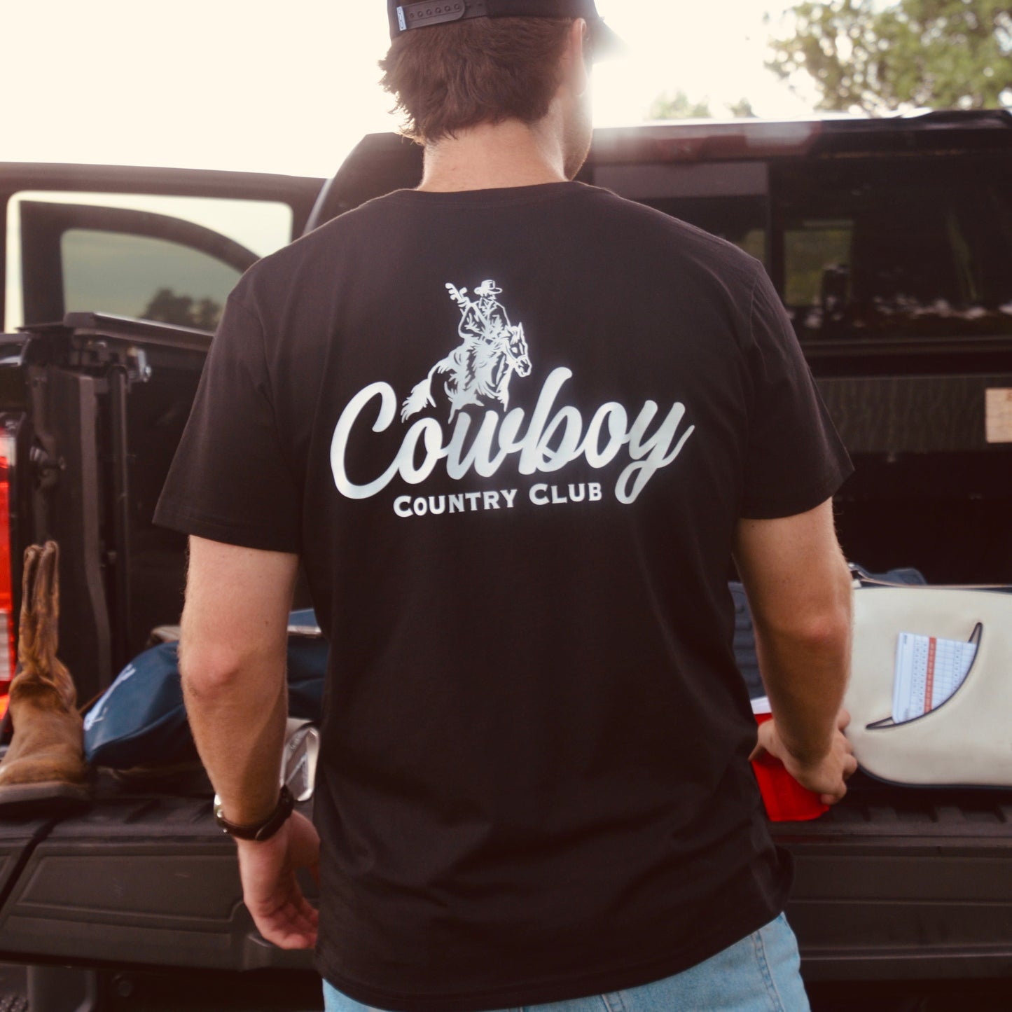 Cursive Club Graphic T-Shirt