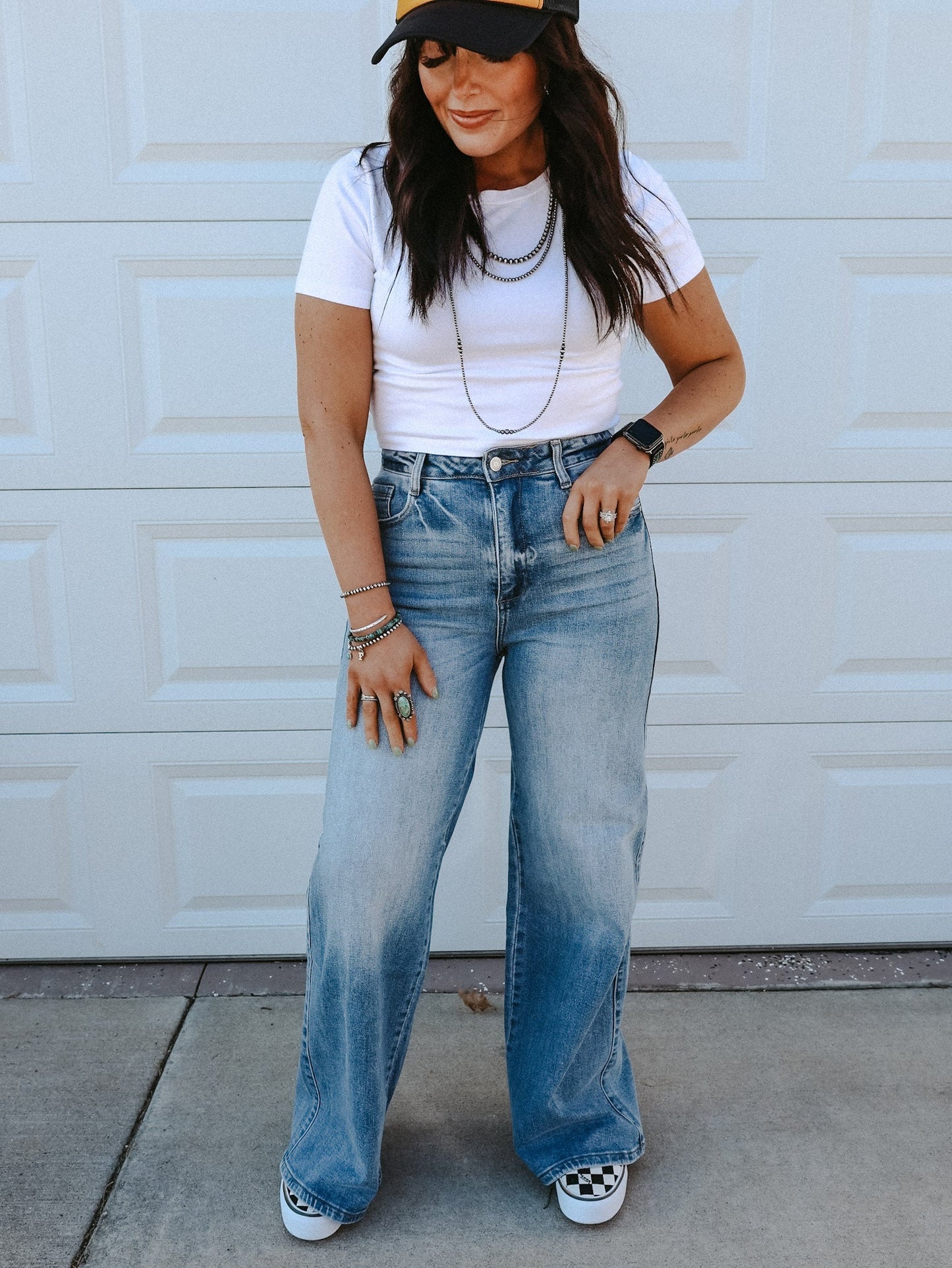 Hanker Down Wide Leg Jean
