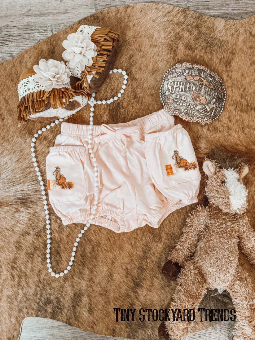 Pretty in Pink Barrel Racer Shorts
