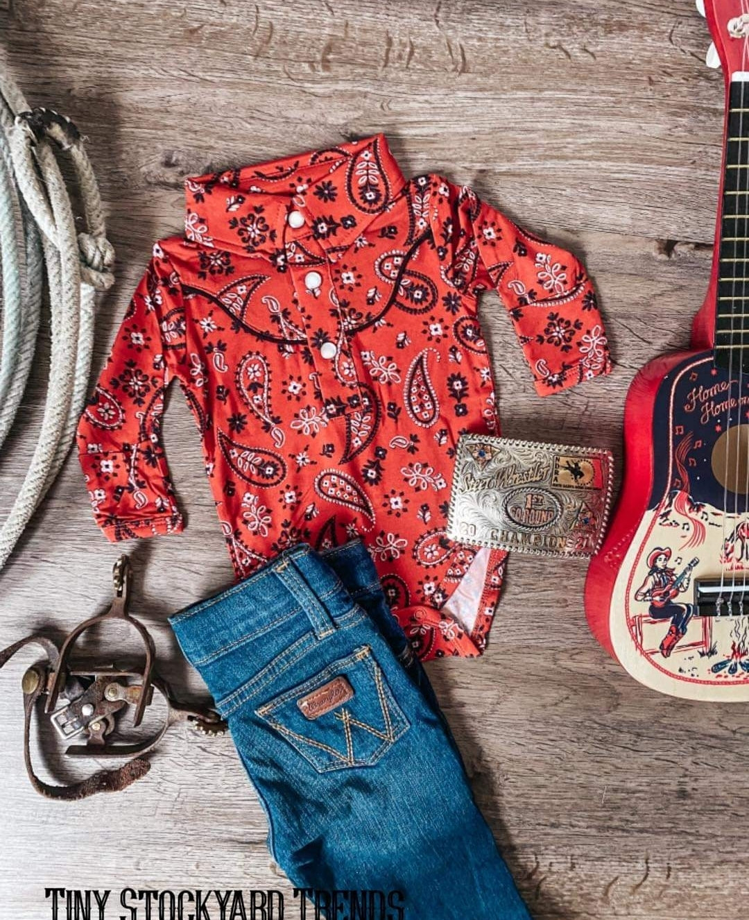 Paisley Western Pearl Snap