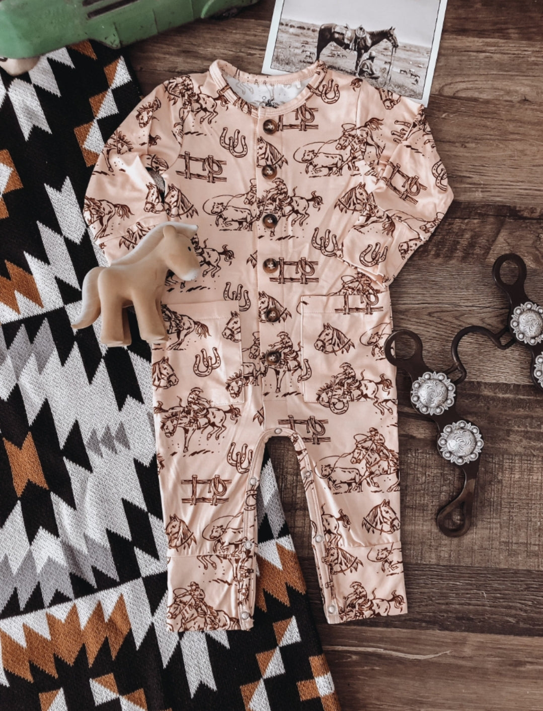 The Cowboy Way Romper