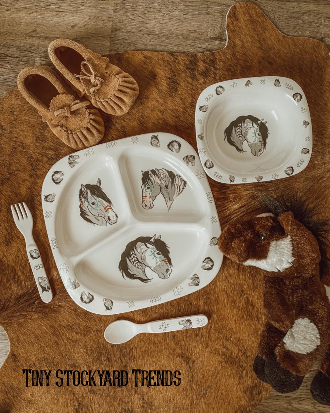 War Horse Dish Set