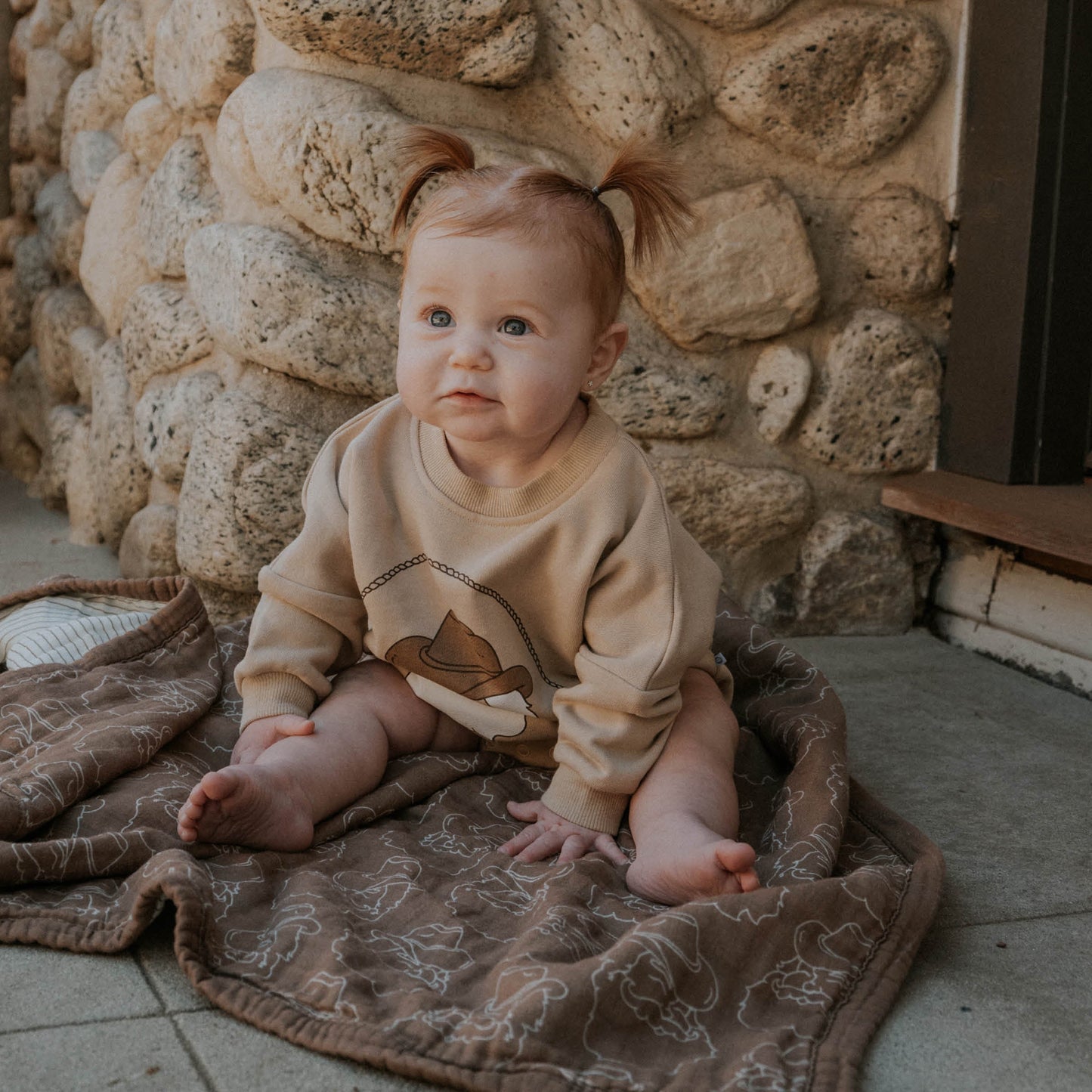 Cowboy Santa | Bubble Romper