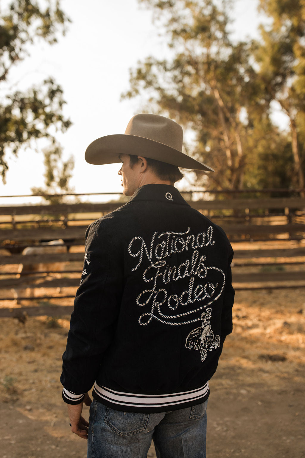 Vintage NFR Corduroy Bomber