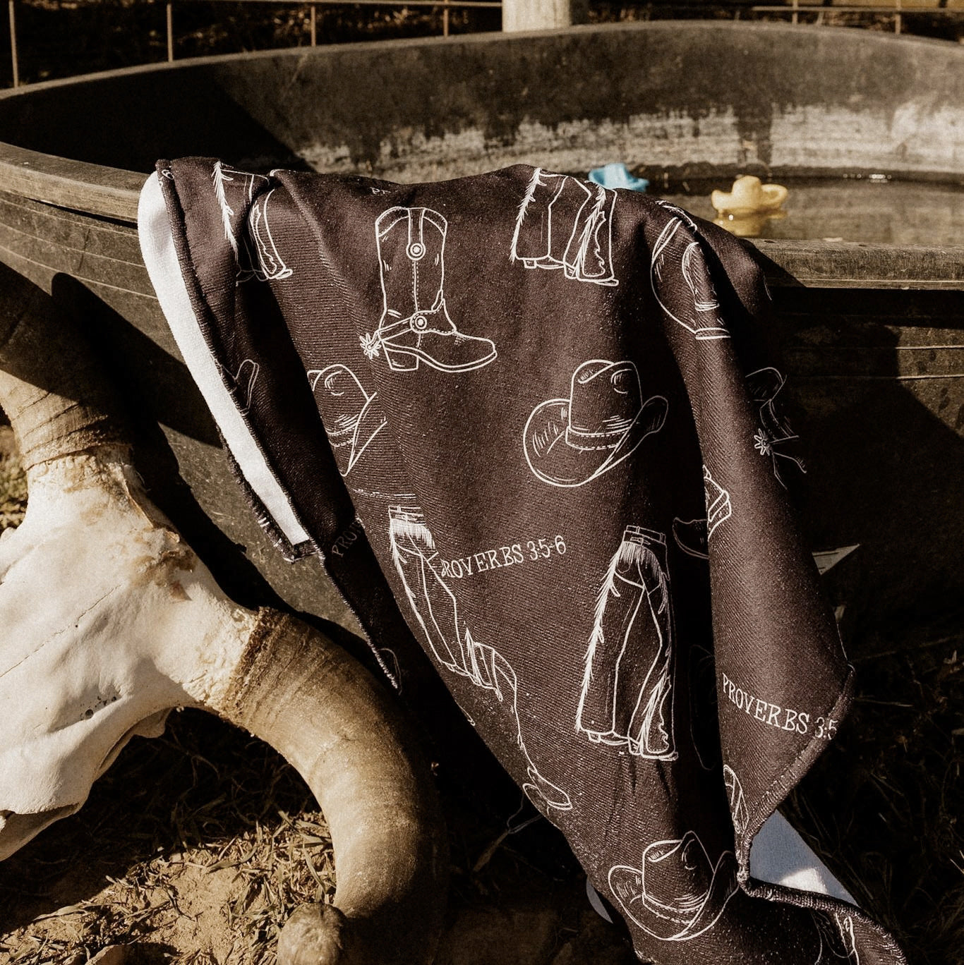 Boots, Chaps, and Cowboy Hats Towel