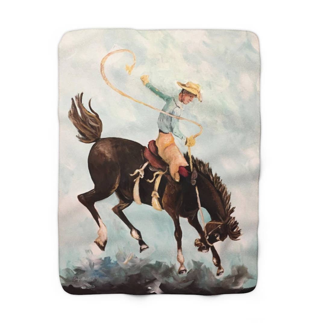 Buckaroo Toddler Blanket