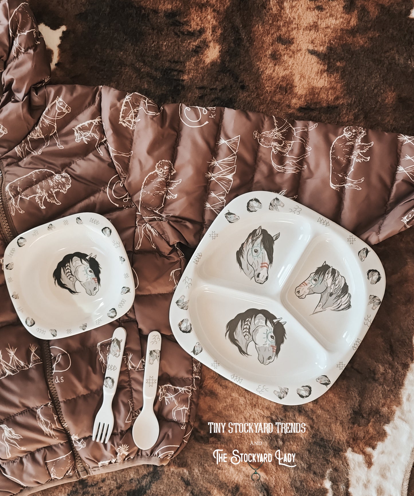 War Horse Dinner Set