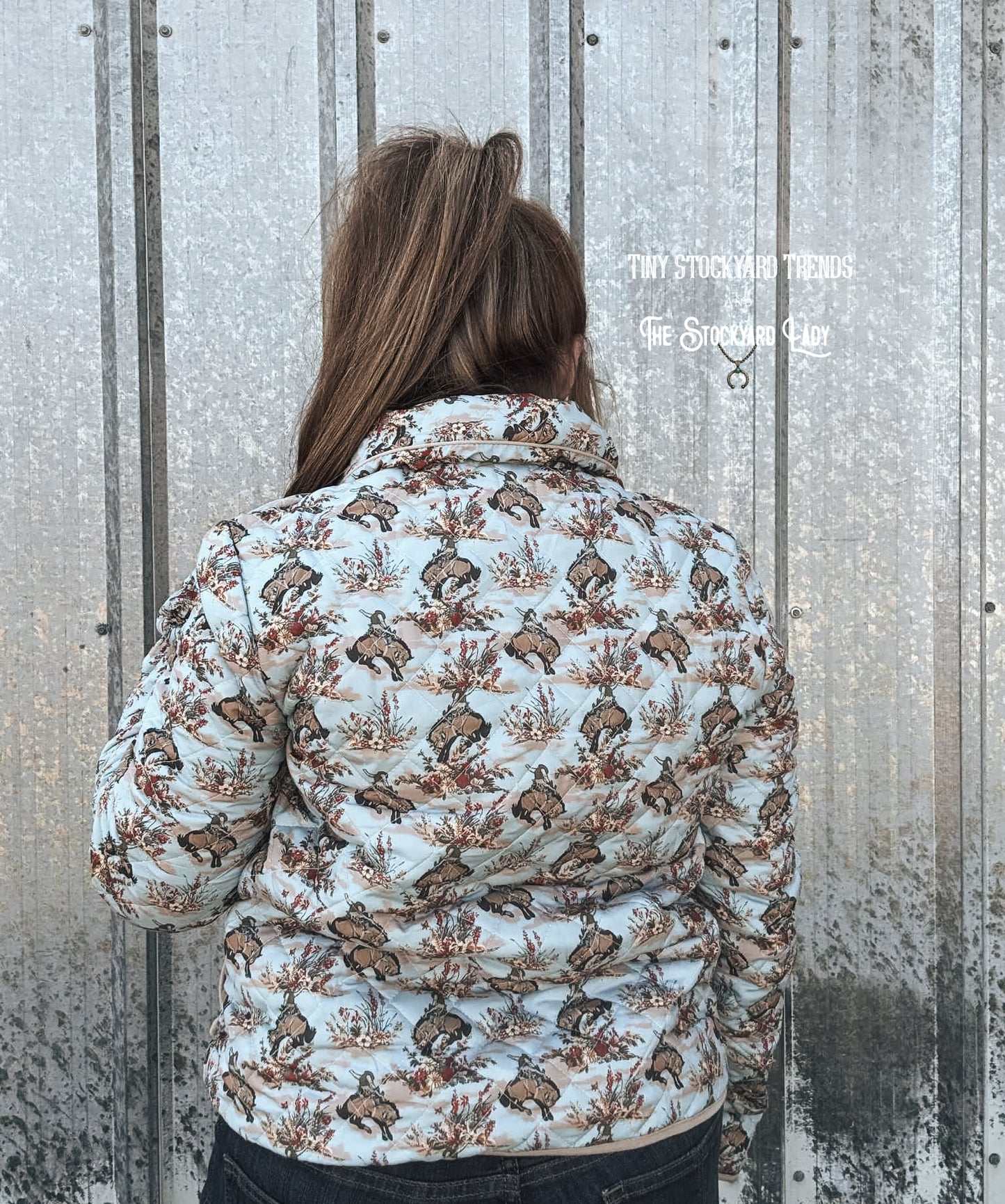 Broncy Quilted Jacket in Womens