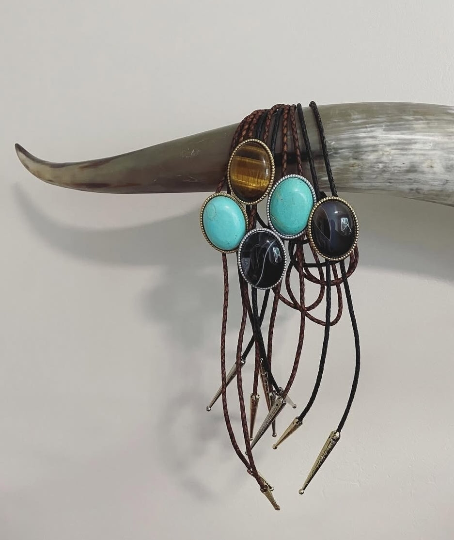 Choker Bolo Tie Necklace