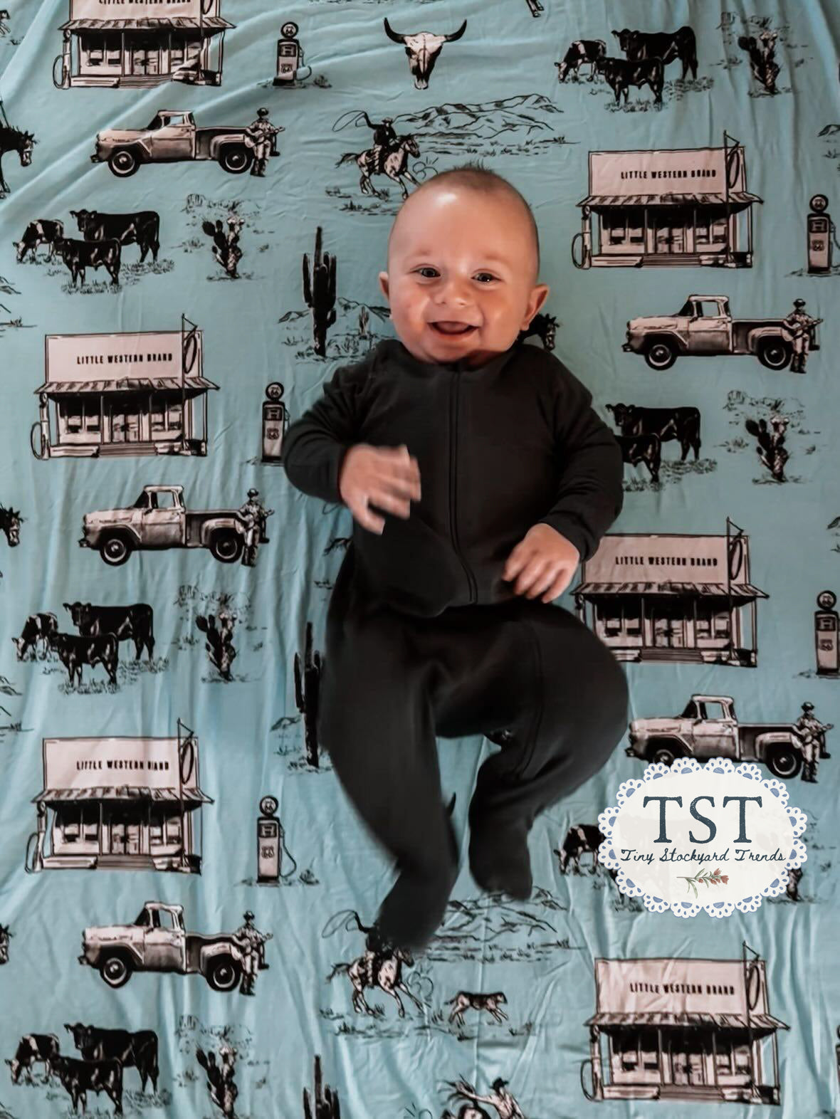 Retro Rancher Swaddle