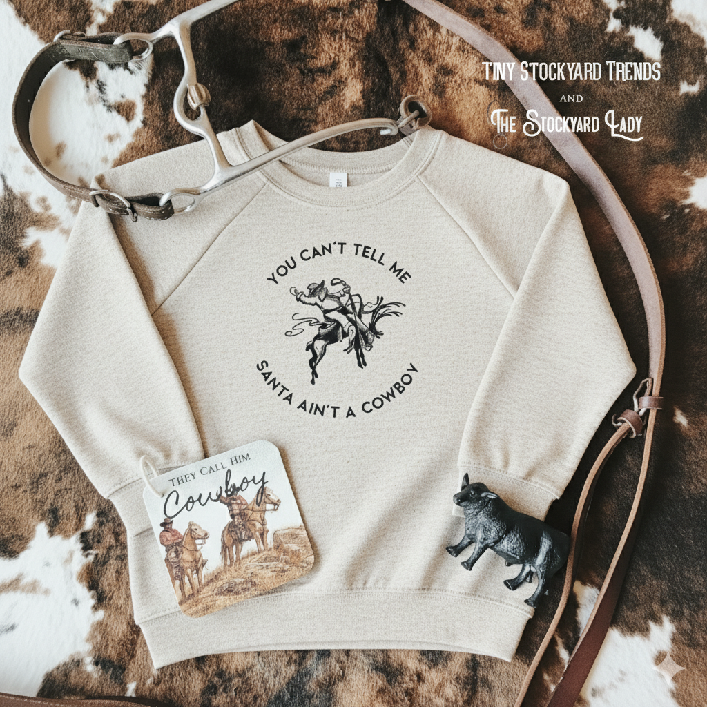 Cowboy Santa Tee/Onesie