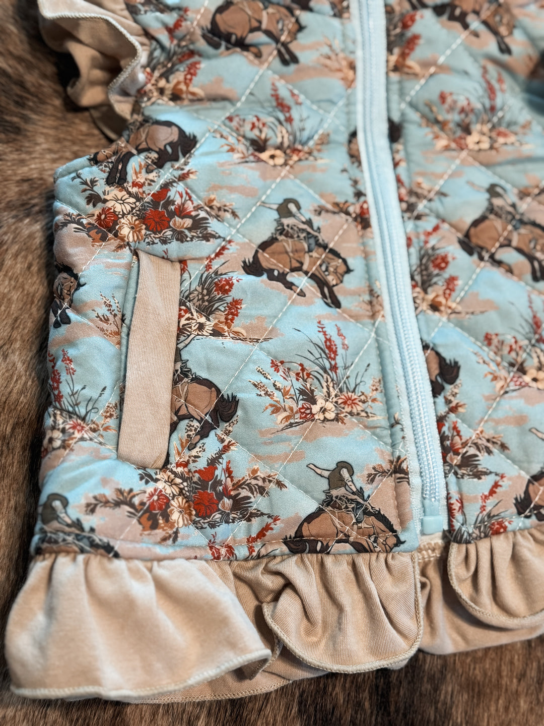 Broncy Quilted Vest