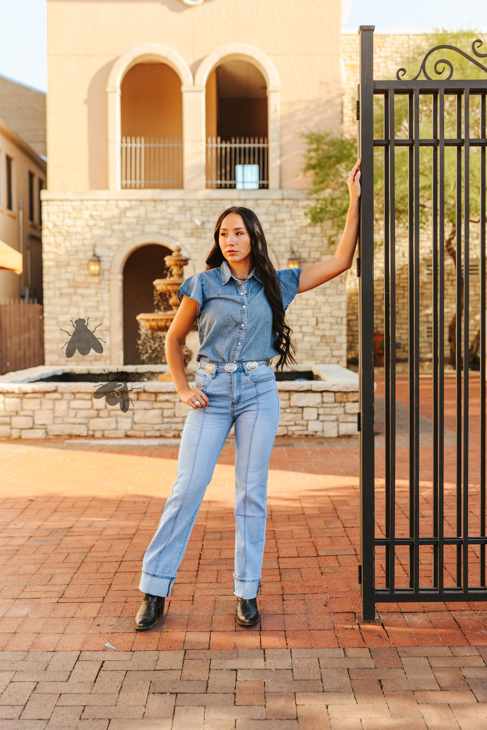 Line Drive Denim-Light Wash