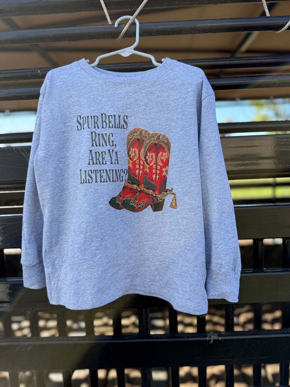 Spur Bells Ring-Gray