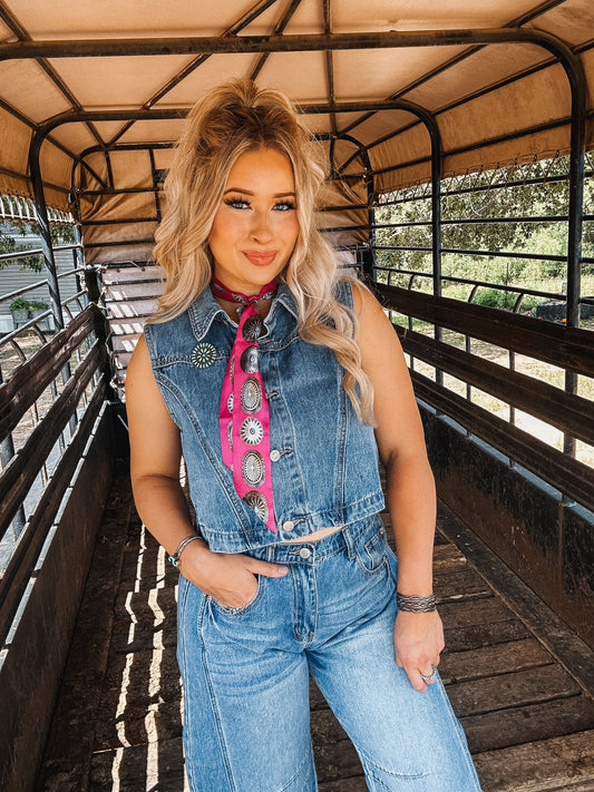 The Sway Denim Vest