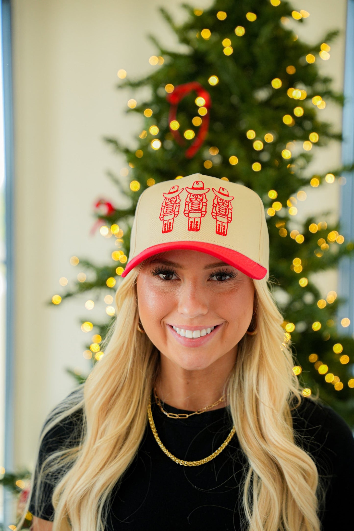 COWBOY NUTCRACKER CANVAS CAP