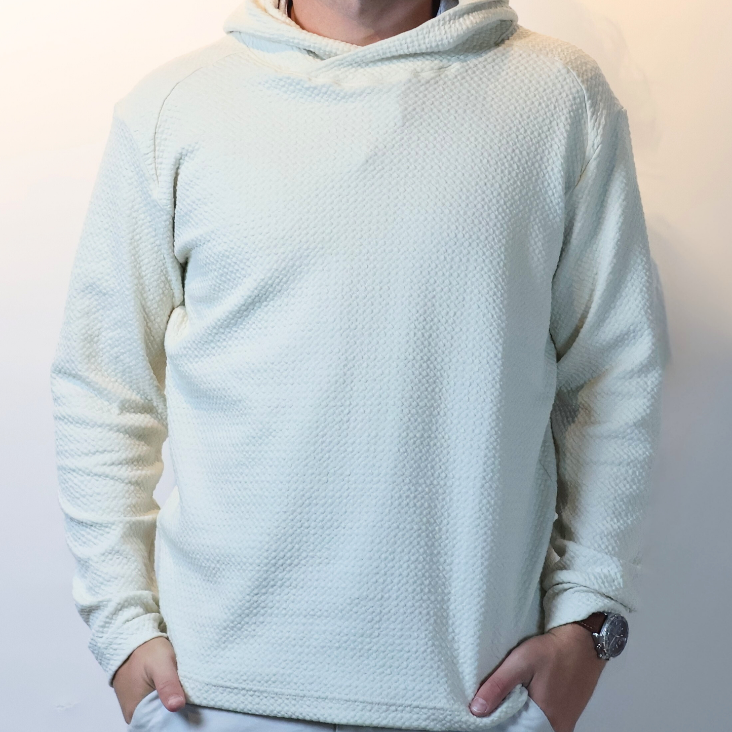 Textured Hoodie