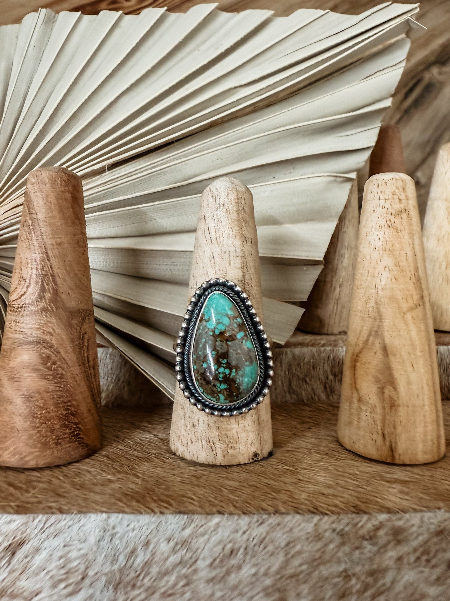 Royston Turquoise Ring Size 8