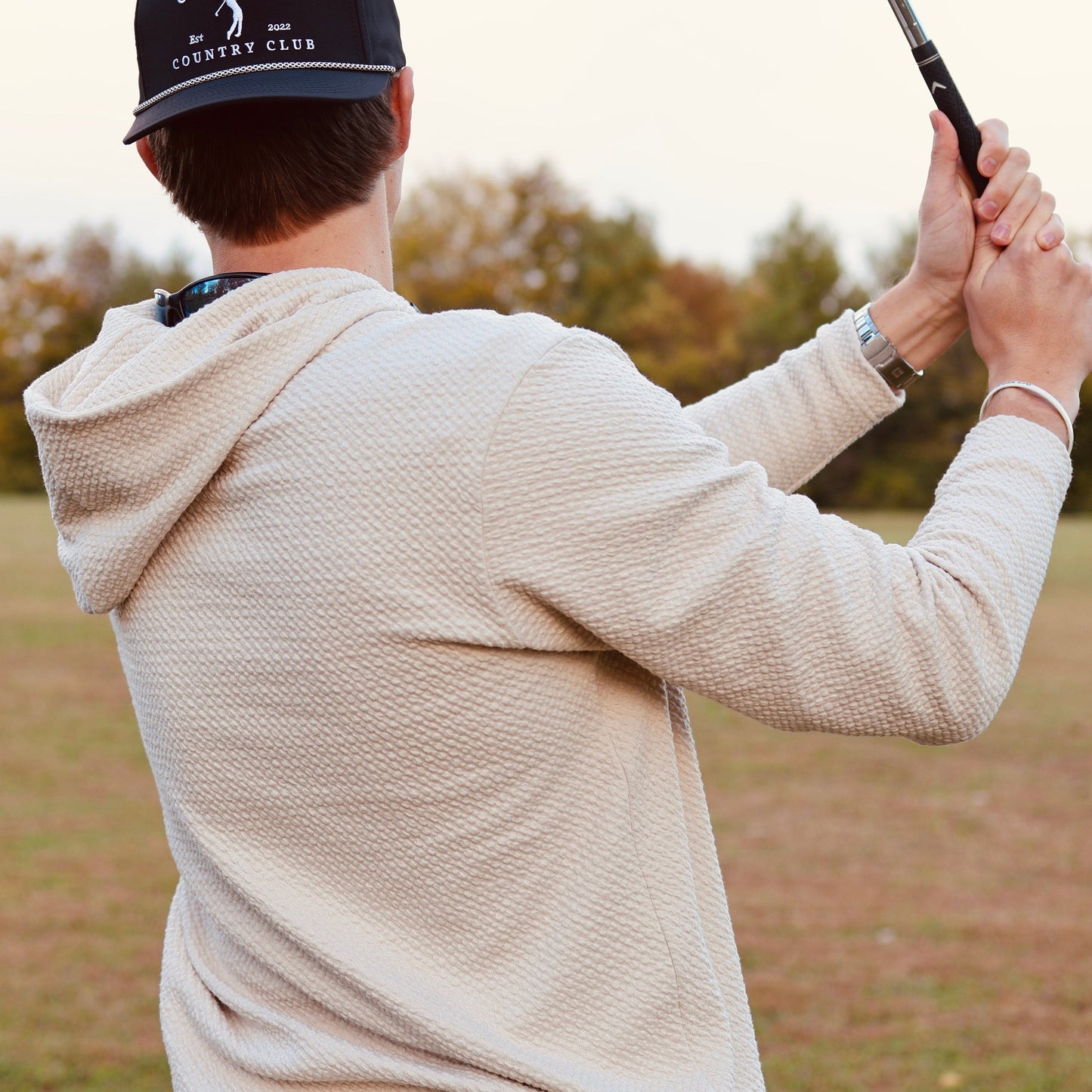 Textured Hoodie