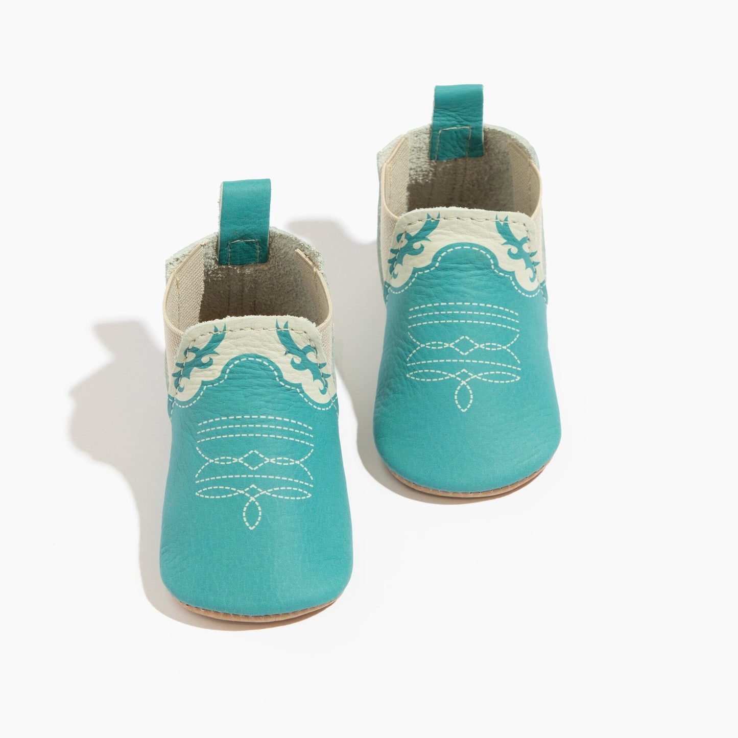 Turquoise Cowboy Chelsea Boot-Baby