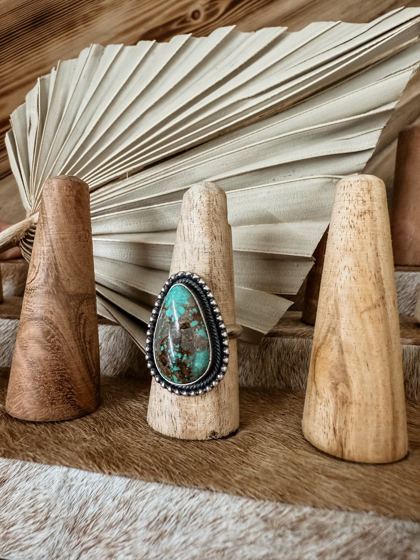 Royston Turquoise Ring Size 8