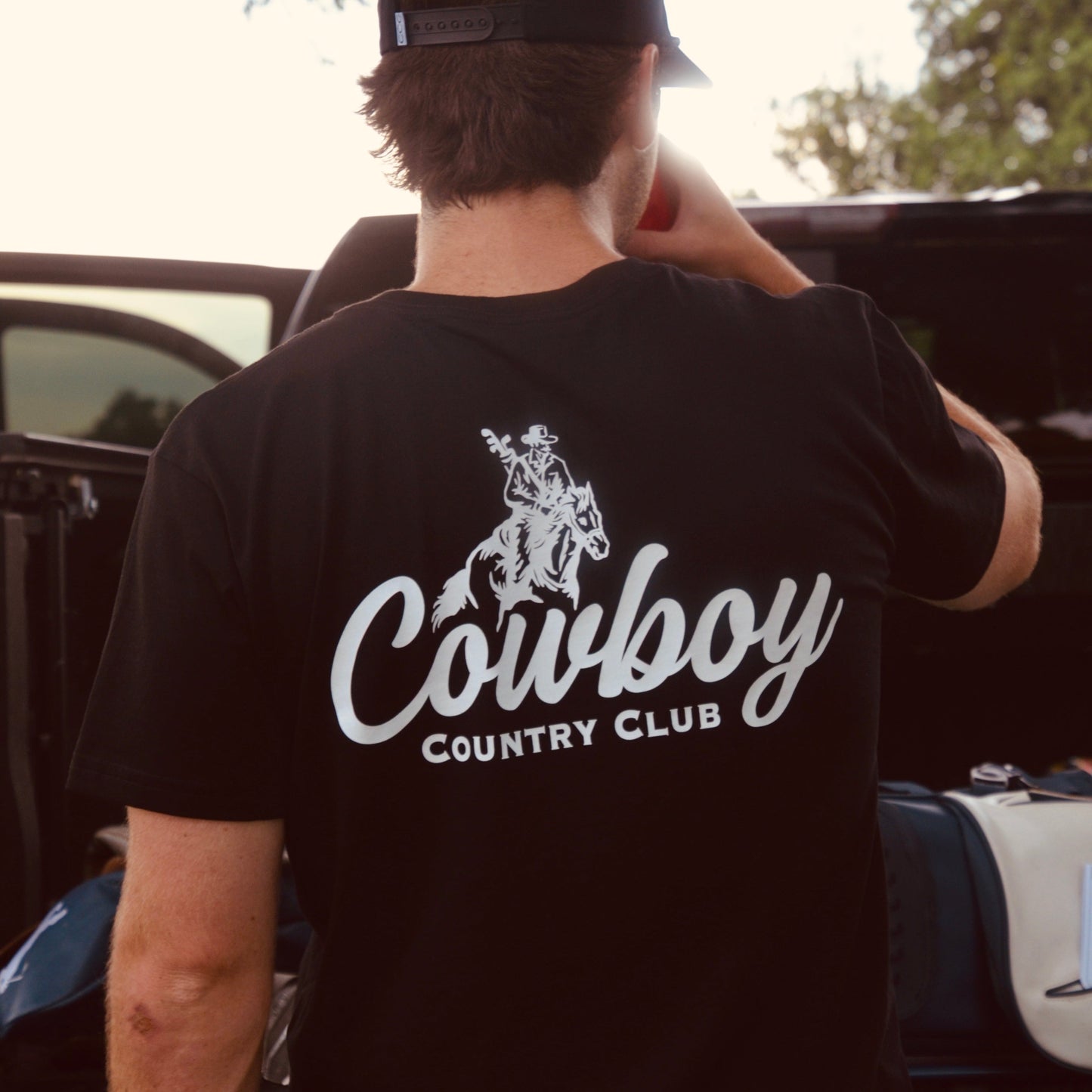 Cursive Club Graphic T-Shirt
