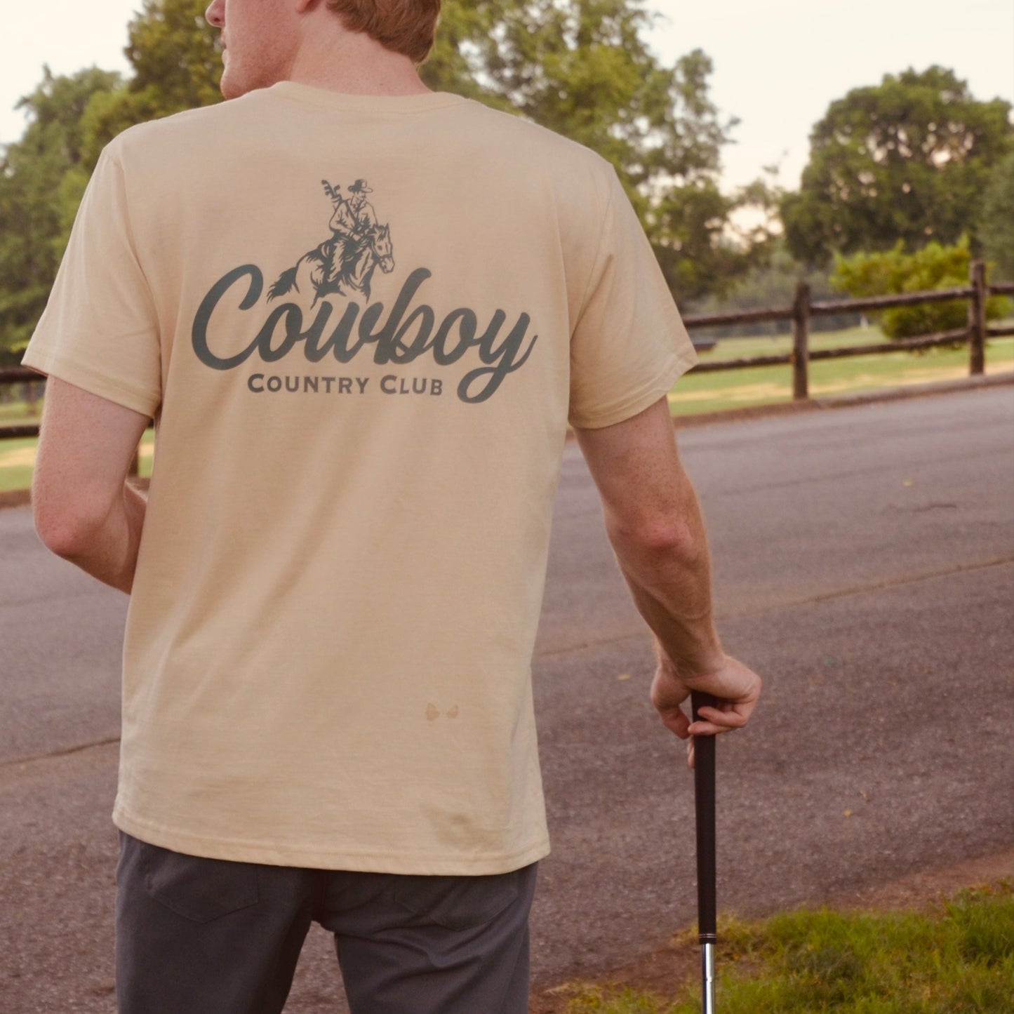 Cursive Club Graphic T-Shirt