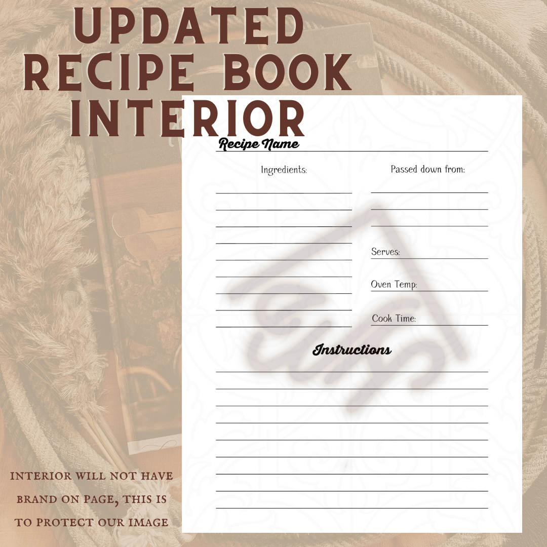 Recipe Book - Ranch Wife