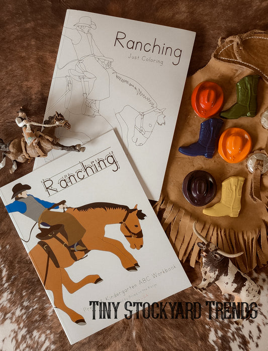 Ranching Workbook and Coloring Book