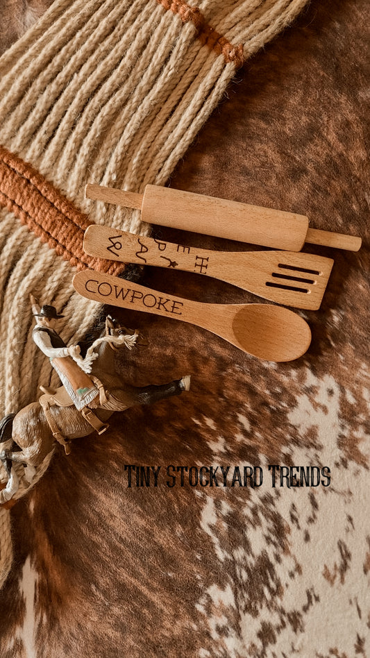 Cowpoke Utensil Set