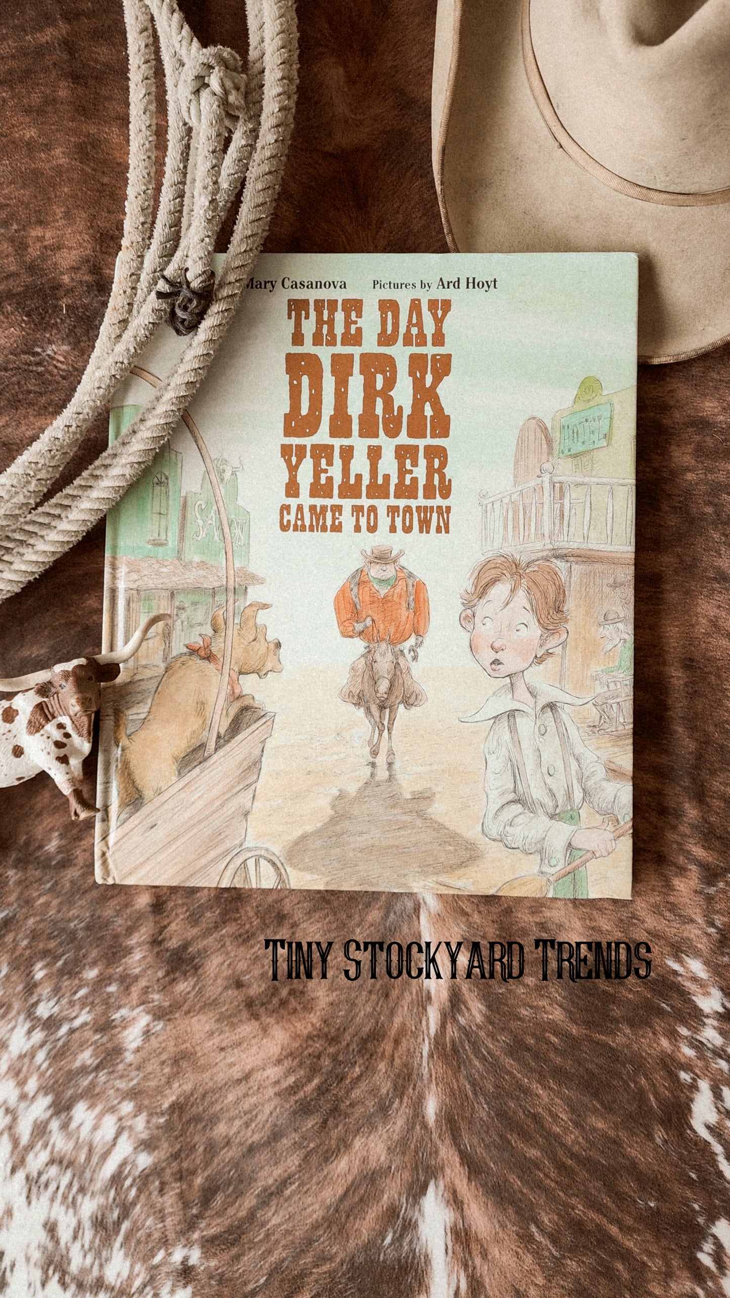 The Day Dirk Yeller Came To Town Book