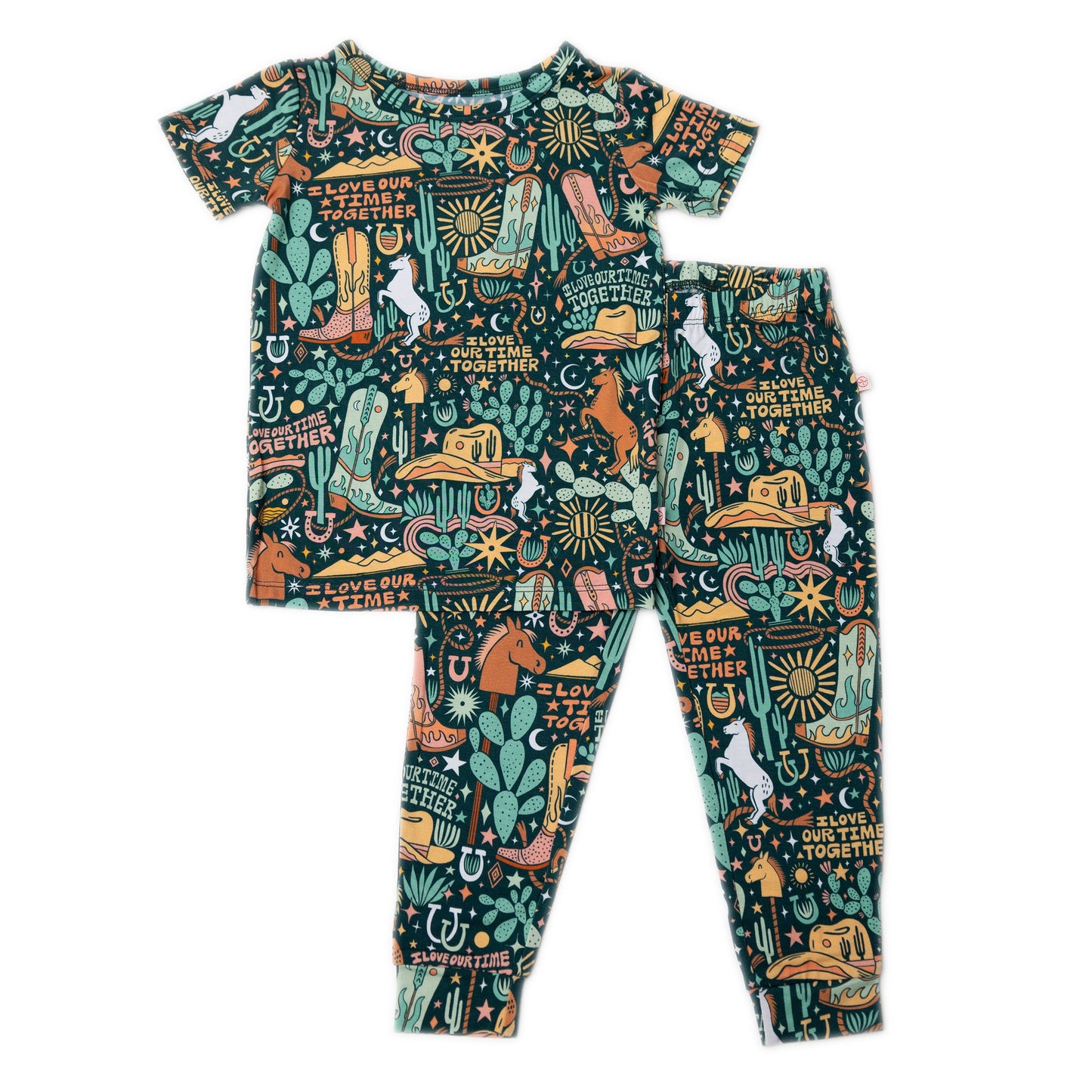 Wild West | Bamboo Toddler 2-Piece Pajamas