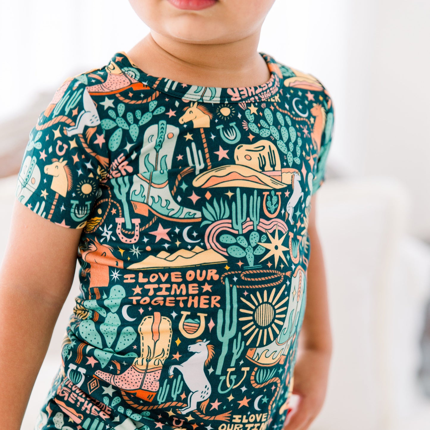 Wild West | Bamboo Toddler 2-Piece Pajamas