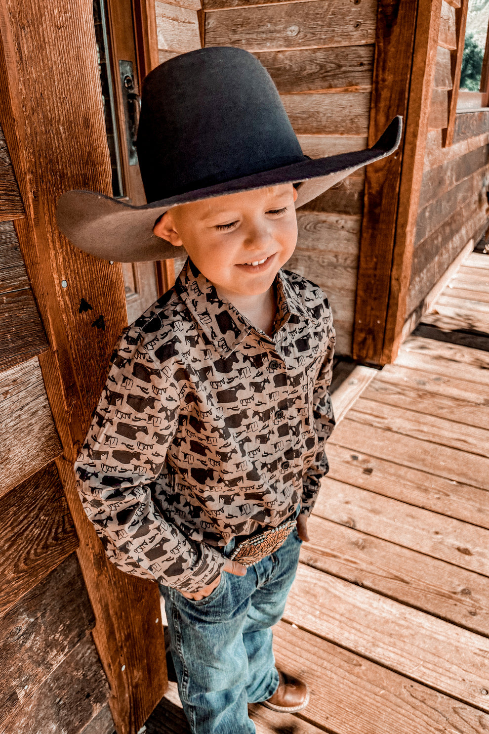 Ropin' Practice Button Up