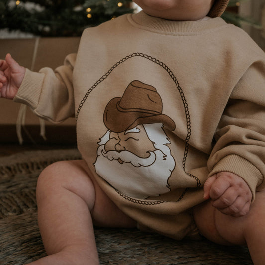 Cowboy Santa | Bubble Romper