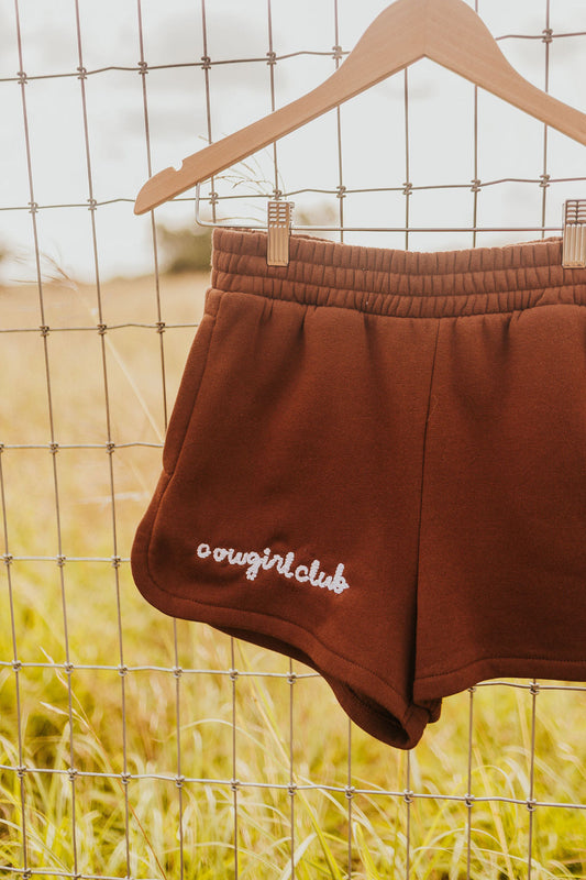 The Cowgirl Club Short in Brown