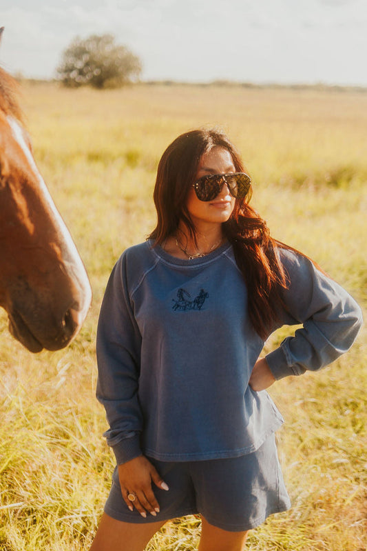 The Team Roper Set in Navy