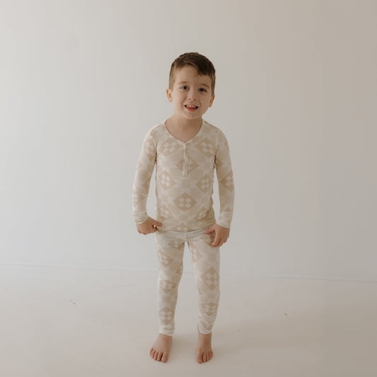 Bamboo Two Piece Pajamas | Cottage Quilt