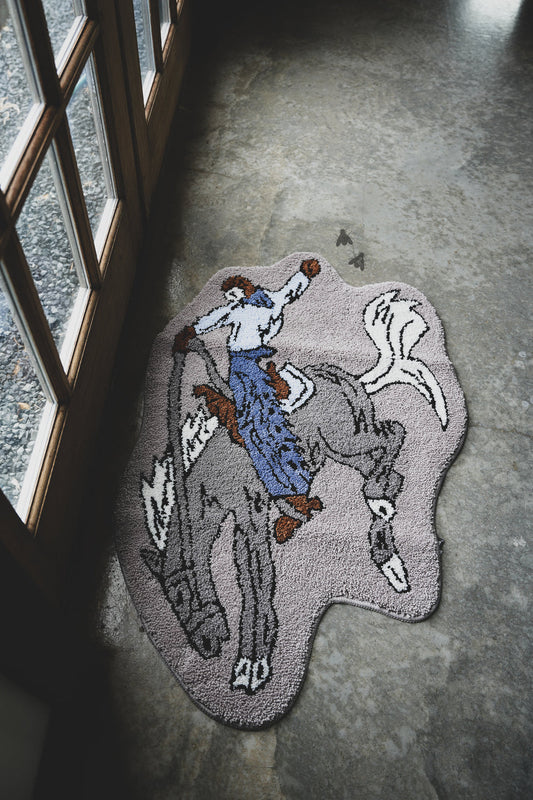 About To Get Western Rug