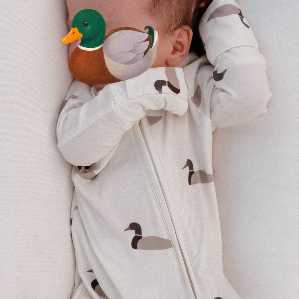 Bamboo Zip Pajamas | Mallard